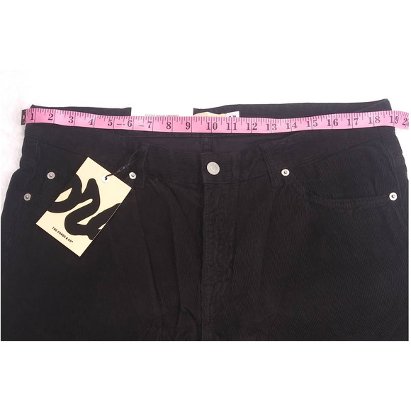 CORDUROY PANTS Black 'wes'  JEANS size 36 by 32 pant Cords The cords & co - Picture 4 of 8